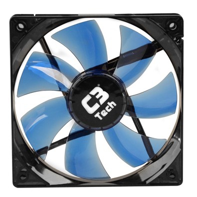 Cooler Fan Led Azul C3 Tech F7-L100BL Storm 12cm
