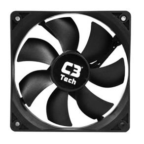 Cooler Fan Preto C3 Tech F7-L100Bk Storm 12Cm