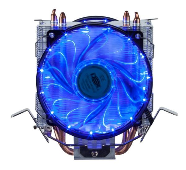 Cooler Fans Game Duplo C/15 LEDS para CPU - DX-9115D - Dex