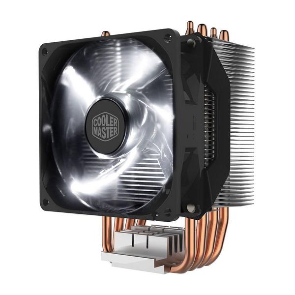 Cooler Master Hyper H411R - (AMD / Intel) - 4 Heat Pipes de Cobre - com LED Branco - RR-H411-20PW-R1