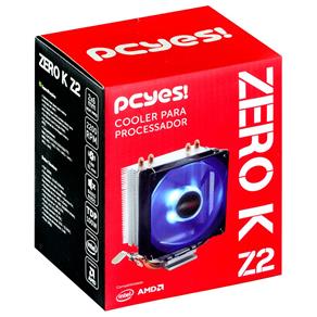 Cooler P/ Processador (CPU) - PCYES - ACZK292LDA Led Azul PCYES