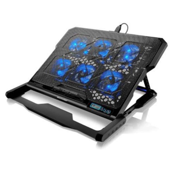 Cooler para Notebook com 6 Fans Led Azul Hexa Cooler - AC282 - Multilaser