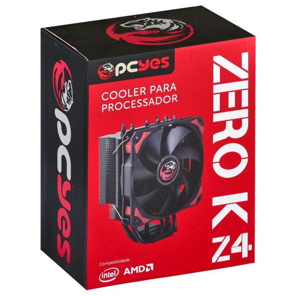 Cooler para Processador Zero K Z4 120MM AMD/Intel PCYes
