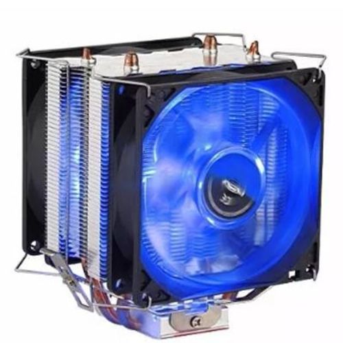 Tudo sobre 'Cooler Universal com Fan Duplo para Processador Intel e Amd - Azul Dx 9100d'