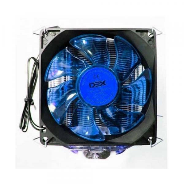 Cooler Universal Intel e Amd Gammer Led Azul 2 Fan 92x92 Dex