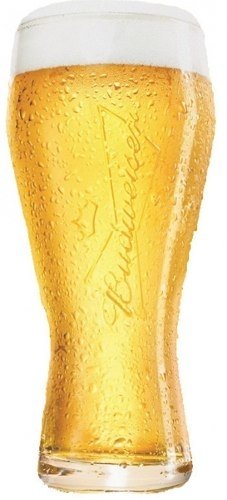 Copo de Cerveja Budweiser Original 400Ml Importado Portugal