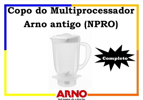 Copo do Multiprocessador Arno Antigo Pro/npro