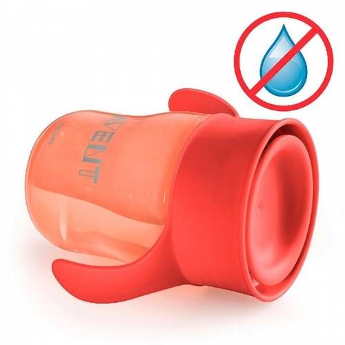 Copo Infantil com Alças Vermelho 260 Ml - Philips Avent