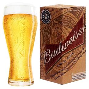 Copo Oficial Budweiser 400 Ml Cerveja Taça