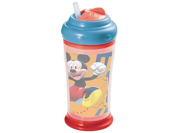 Copo para Bebê Térmico com Canudo 240ml Multikids - Baby Mickey