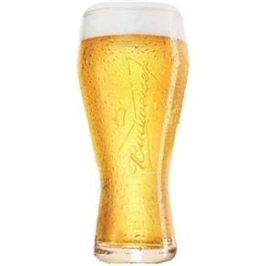 Copo para Cerveja Budweiser Cristal Litografado - 400ml - Ref 4638