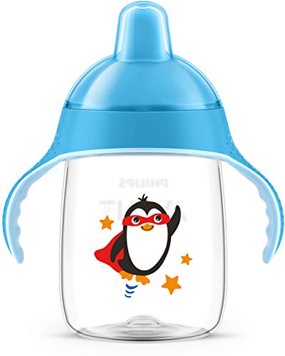 Copo Pinguim 330 Ml, Philips Avent, Azul