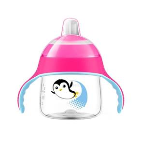 Copo Pinguim Rosa - BPA Free - 200ml - Philips Avent