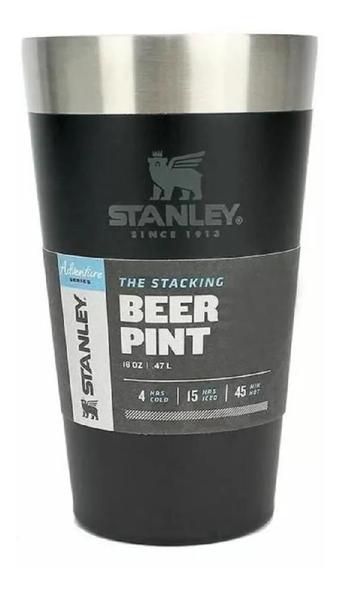 Copo Térmico Beer Pint Stanley Preto Sem Tampa 473ml