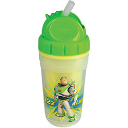 Copo Térmico Canudo Toy Story Verde - Girotondo