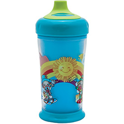 Tudo sobre 'Copo Térmico Patati Patatá Azul e Verde 240ml - Selfbaby'