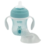 Copo Transition Cup Azul 4m+ 200ml - Chicco