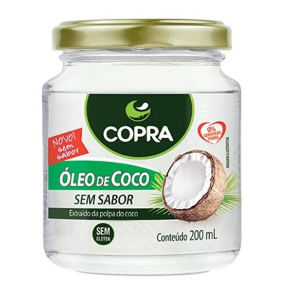 Copra Óleo de Coco 200ml Sem Sabor