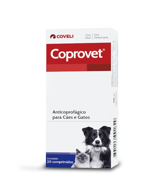 Coprovet Anticoprofágio para Cães e Gatos - 20comp
