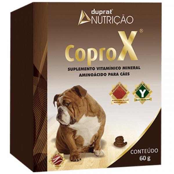 Coprox Duprat Inibidor Vontade Comer Fezes para Cães 60g