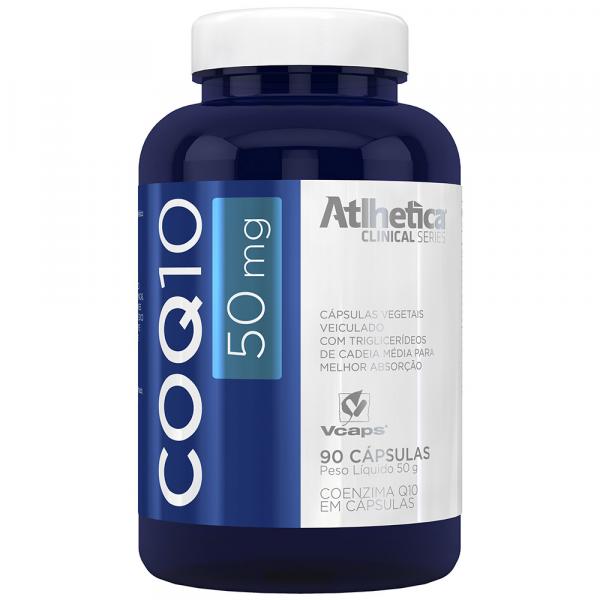 Coq10 - 50Mg - 90 Cápsulas - Clinical Series - Atlhetica