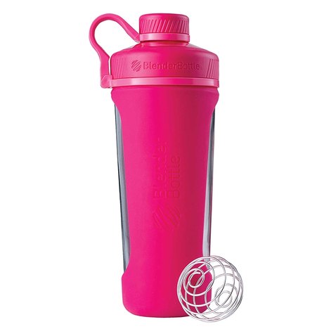 Coqueteleira Blender Bottle Radian Glass 28Oz - Pink