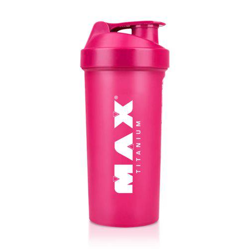 Coqueteleira Max Titanium 700ml Rosa