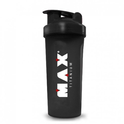 Coqueteleira Max Titanium Preta - 600 Ml