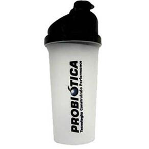 Coqueteleira Probiótica Shaker Preta - 700ml