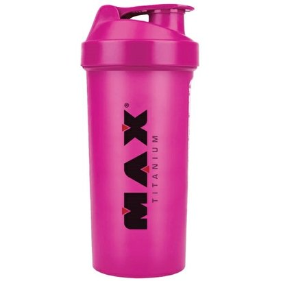 Coqueteleira Rosa 600Ml - Max Titanium