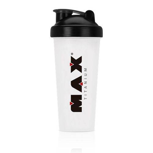 Coqueteleira Shaker Transparente 600ml - Max Titanium