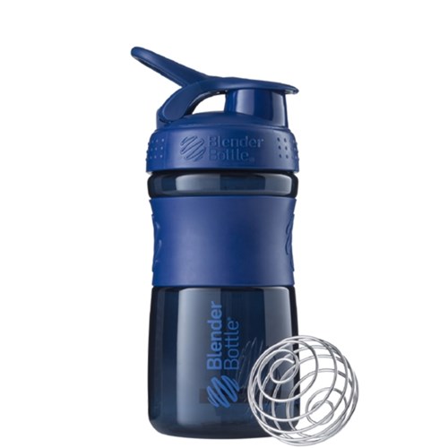 Coqueteleira Sport Mixer 500Ml Blender Bottle - Azul Marinho