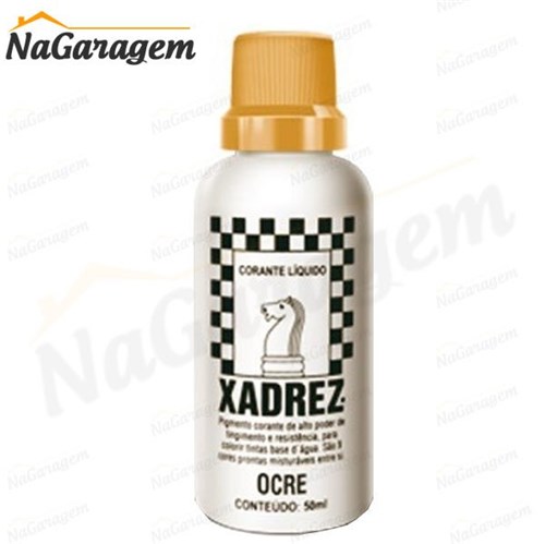 -> Corante Liquido Xadrez Ocre 50Ml