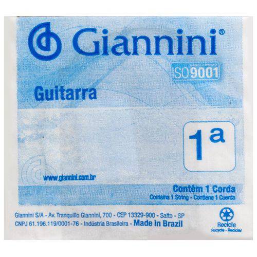 Corda Guitarra Ligth Geegst10.1 Giannini