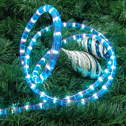 Corda Luminosa Taschibra LED 13MM - 2 Fios 6m Azul Pote