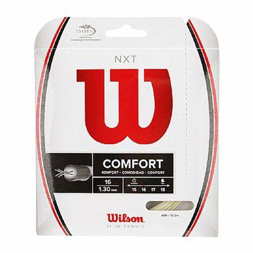 Tudo sobre 'Corda Wilson Nxt Comfort Set - 17 - 1.24 Mm'