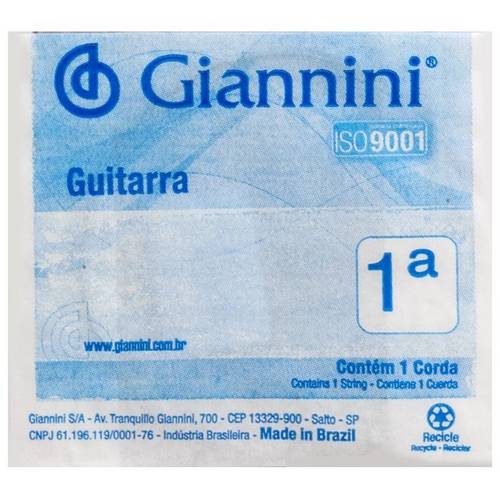 Cordas para Guitarra Leve Geegst10.1 Giannini