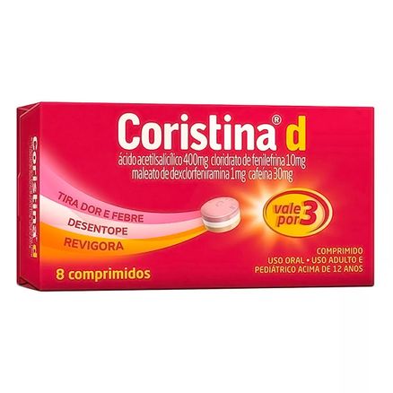 Coristina D 8 Comprimidos