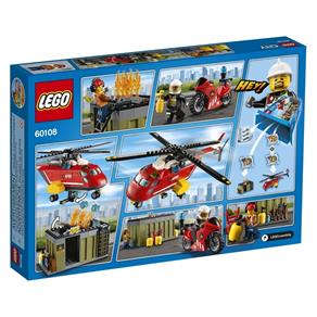 Corpo de Intervenção dos Bombeiros Vermelho e Preto Lego City