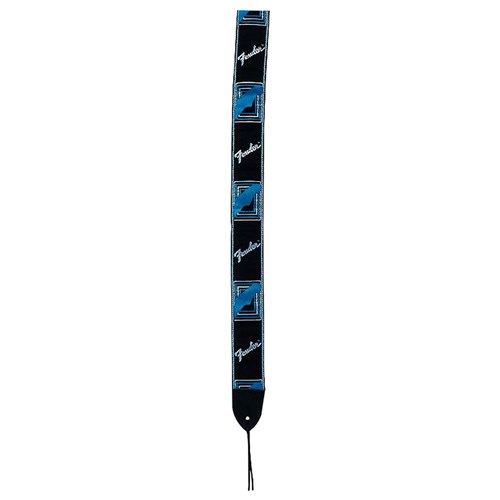 Correia Instrumentos Nylon Monograma Preta Logo Azul Fender