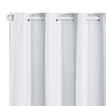 Cortina Blackout PVC corta 100 % a luz 2,80 m x 1,80 m Branca