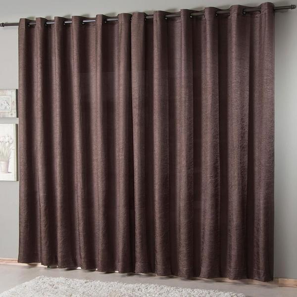 Cortina Cetim Amassado Chocolate 300x250 Sultan