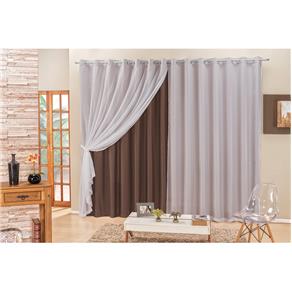 Cortina Elegance 3,00 X 2,50 Tabaco