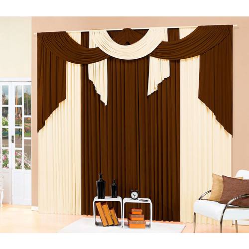Cortina Elegance 4m- Tabaco