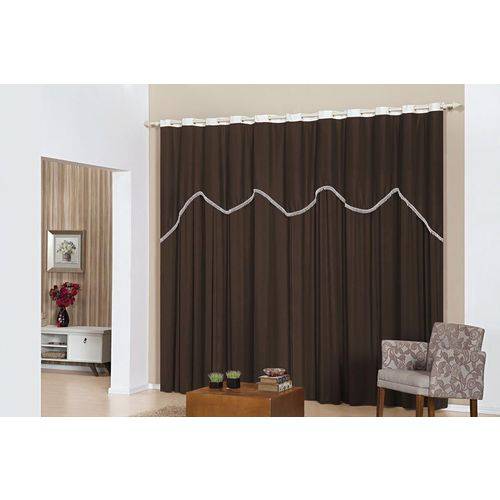 Cortina Roma 2m - Tabaco