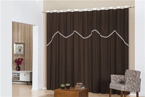 Cortina Roma 2M - Tabaco
