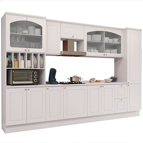 Cozinha Compacta Cb405-Br Provenzza ¿ Kappesberg - Branco