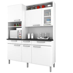 Cozinha Compacta com 1 Porta de Vidro Regina Itatiaia I3VG3-155 Branco Neve
