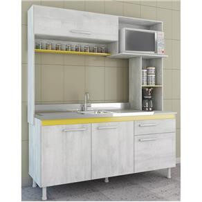 Cozinha Compacta Kit Marselha Atualle - CINZA CLARO