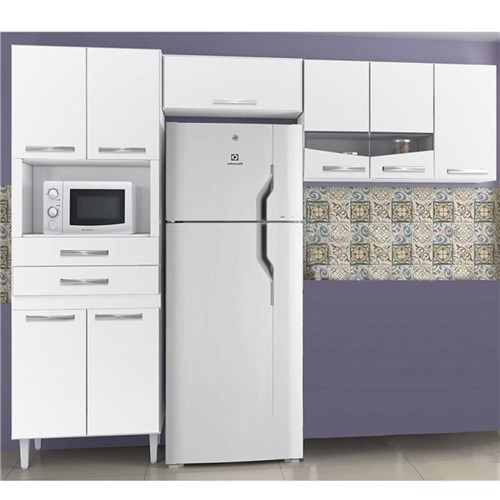 Cozinha Compacta Livia 3 Peças - Chf Móveis